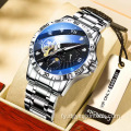 Fashion Automatyske beweging Tourbillon Mens Watch